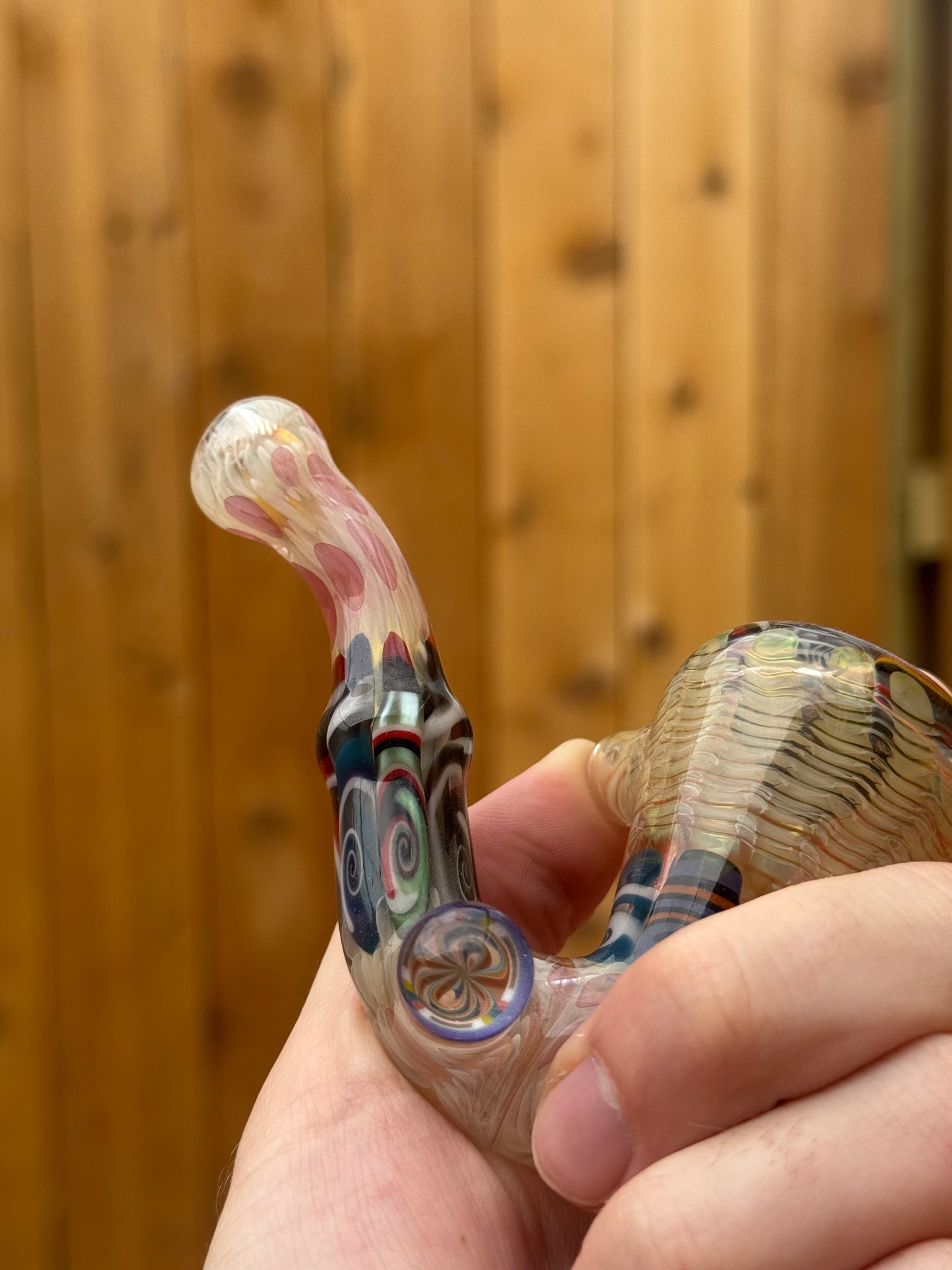 Chunk Glass Inside out and Fume Sherlock