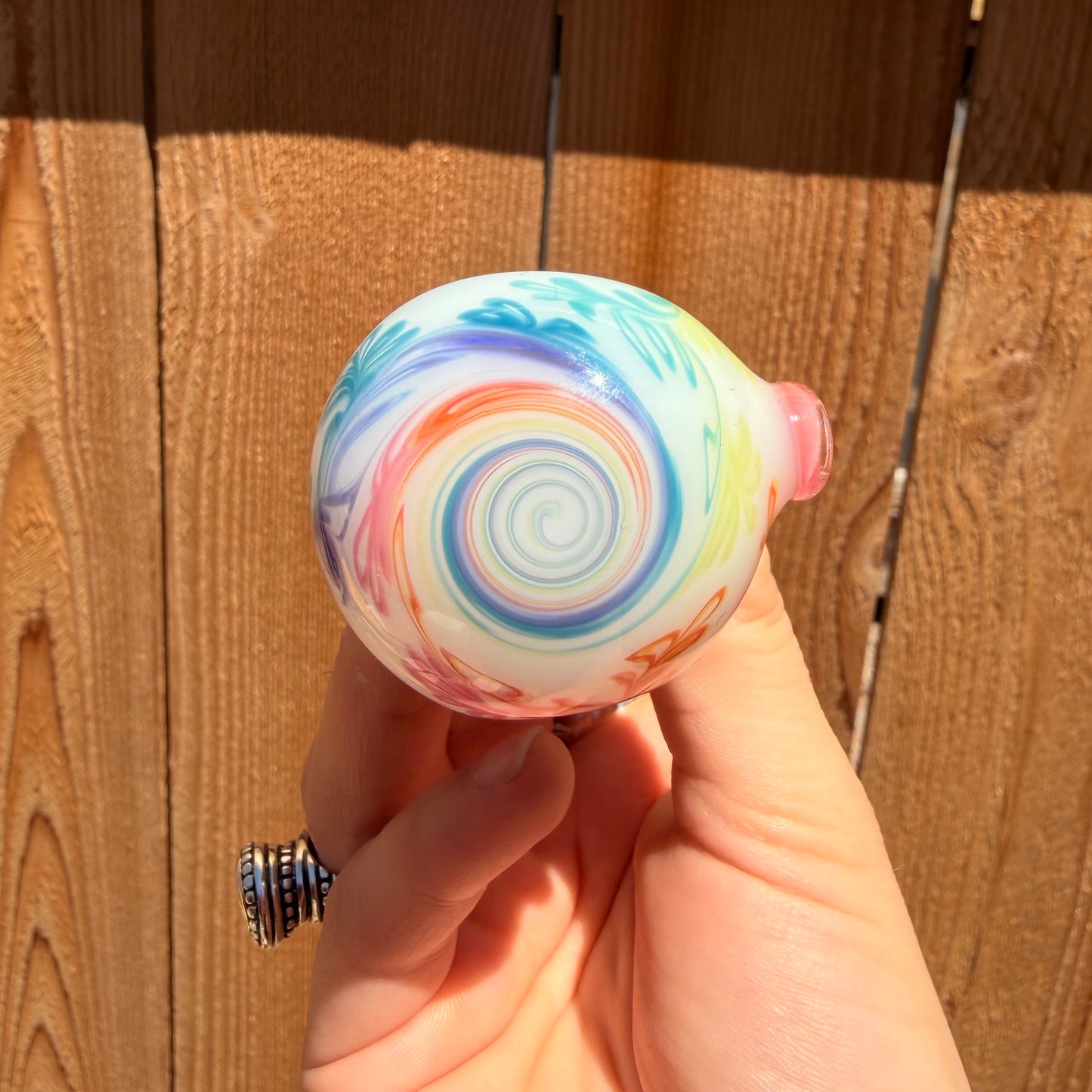 Rainbow Venna Spoon - Sqwashglass