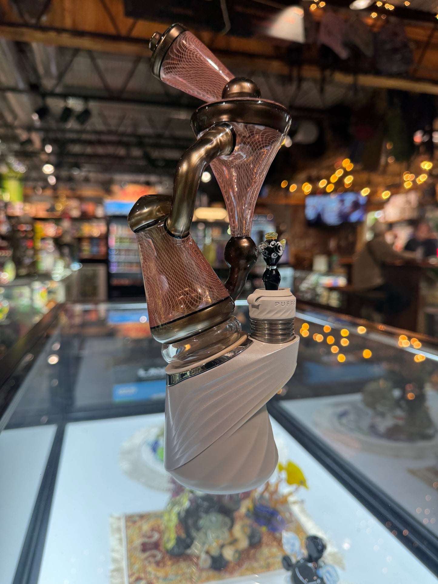 SirPyro Recycler Puffco Topper - Retticello and Electrum