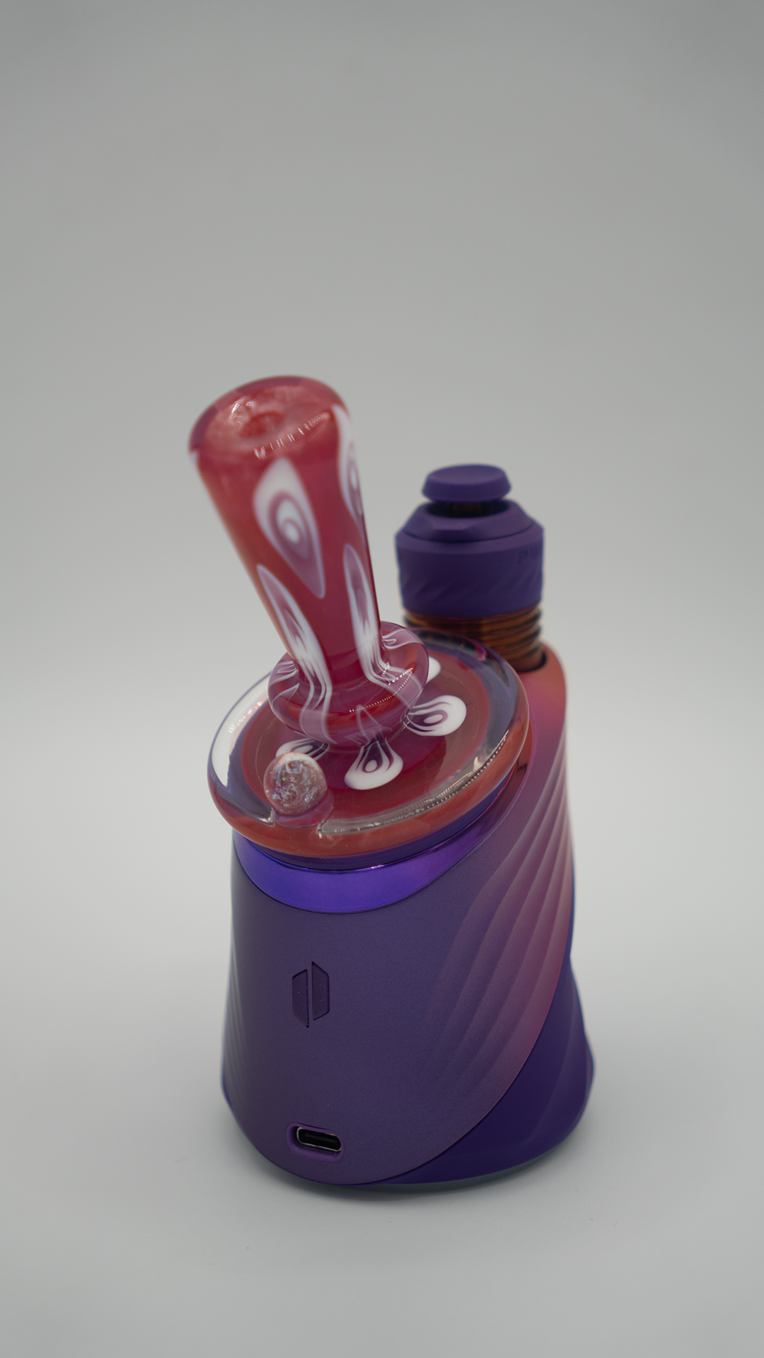 Plasma-Themed Dotstack Puffco Dry Top - Geoffmade x Indo