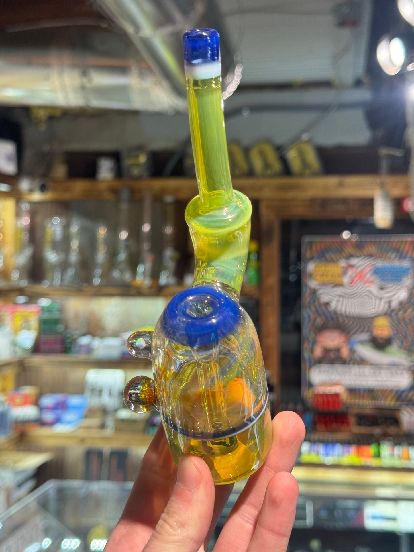 King Leo Exp Green Opal Mini Rig