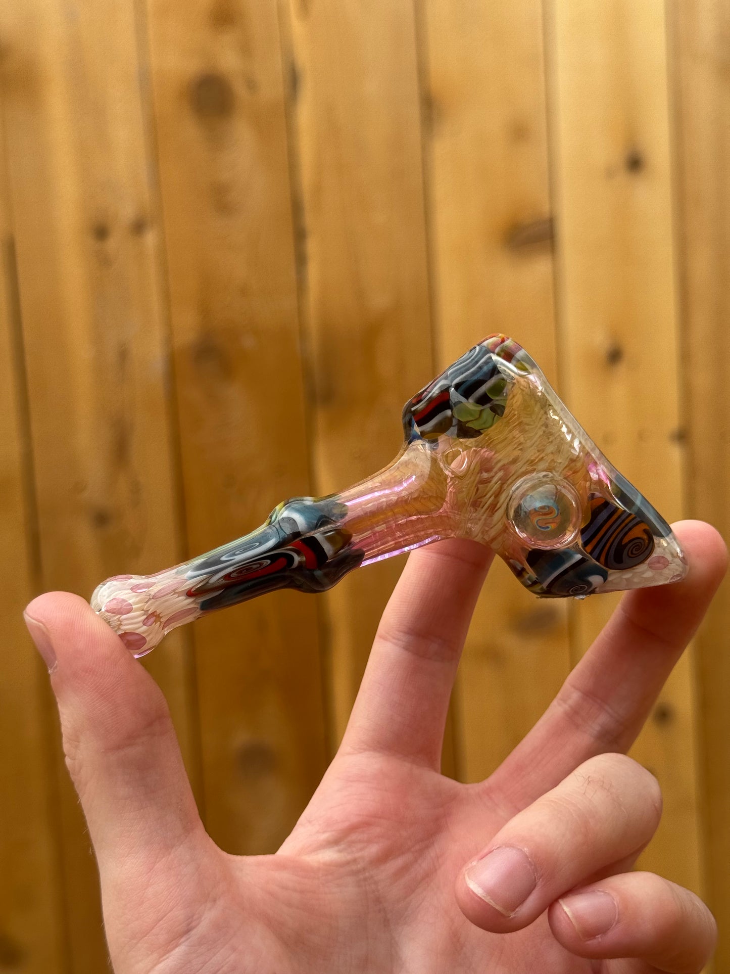 Chunk Glass Hammer Pipe