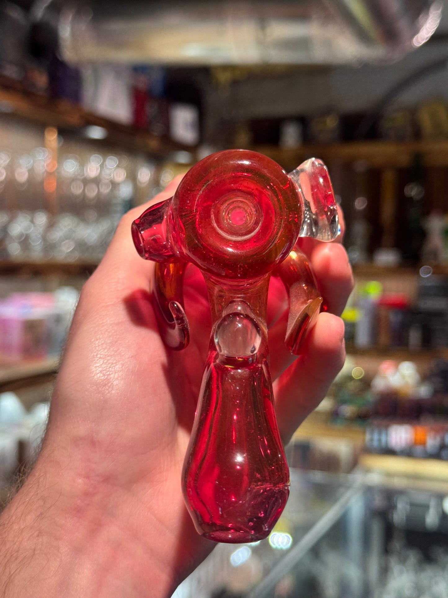Doshworld Gold Ruby Hammer Pipe
