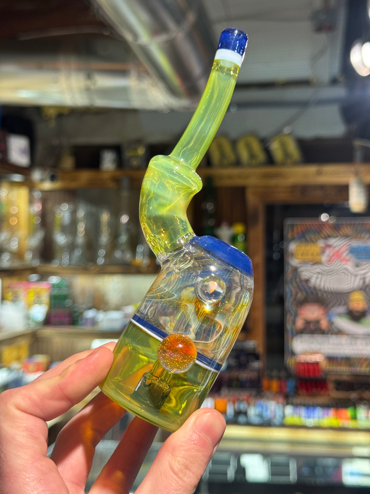 King Leo Exp Green Opal Mini Rig