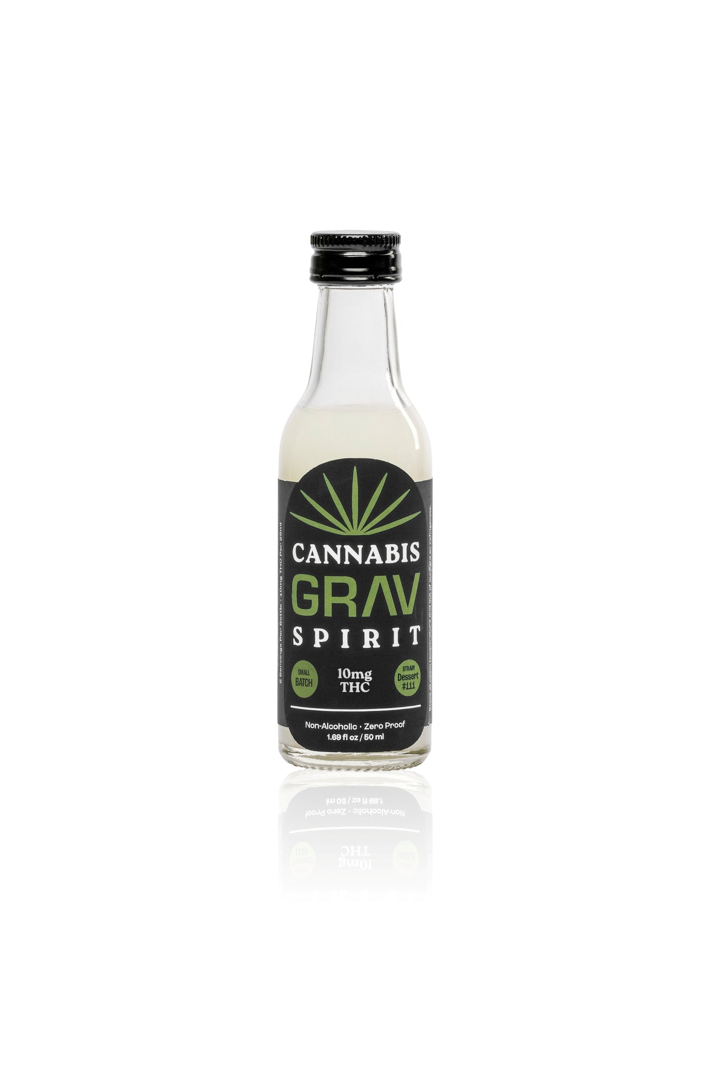 GRAV® Cannabis Spirit 10mg Natural, 50ml Bottle