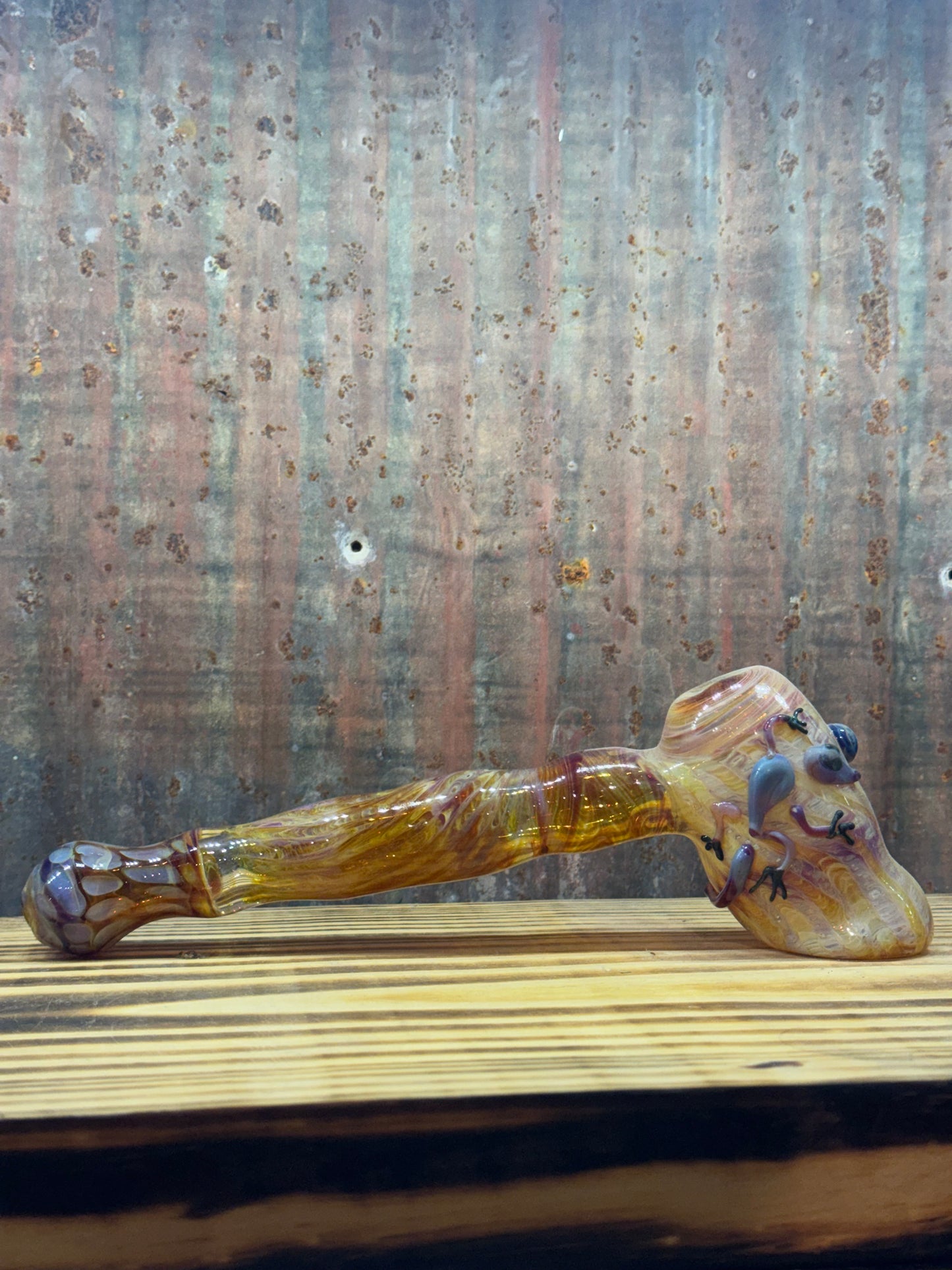Jerome Baker x TheglassmithBilly Hammer Pipe