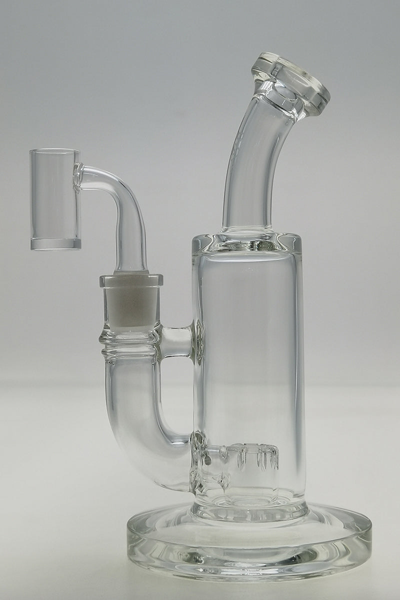 TAG - 8" Bent Neck 6 Slit Puck Diffuser 44x4MM (14MM Female)