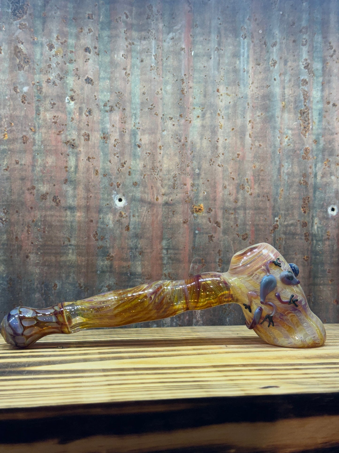 Jerome Baker x TheglassmithBilly Hammer Pipe