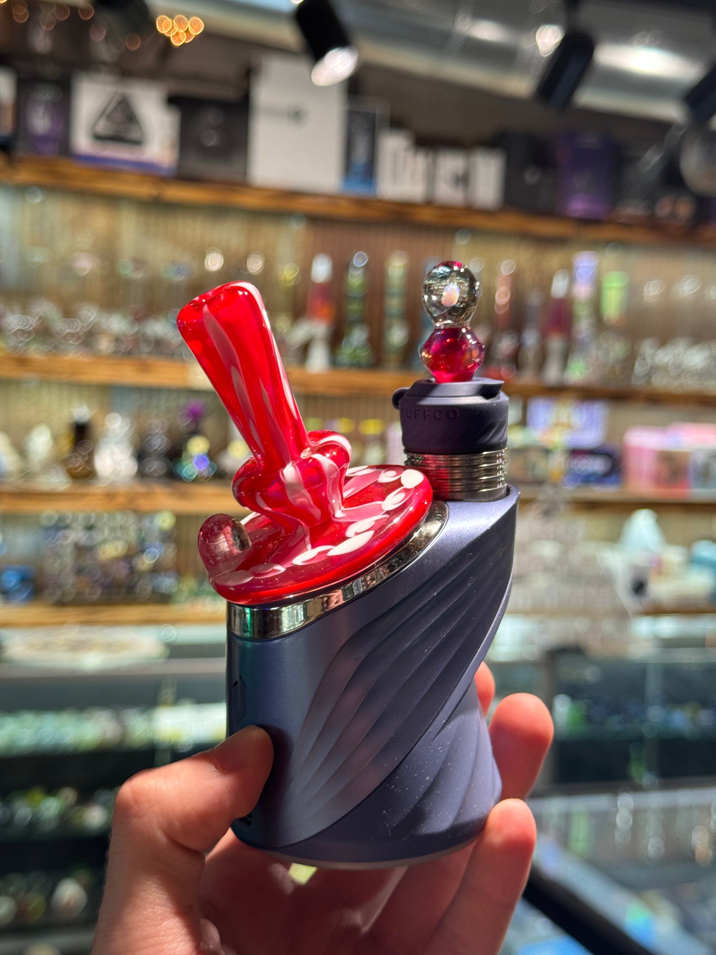 Geoffmade x Indo Valentines Puffco Dry Top