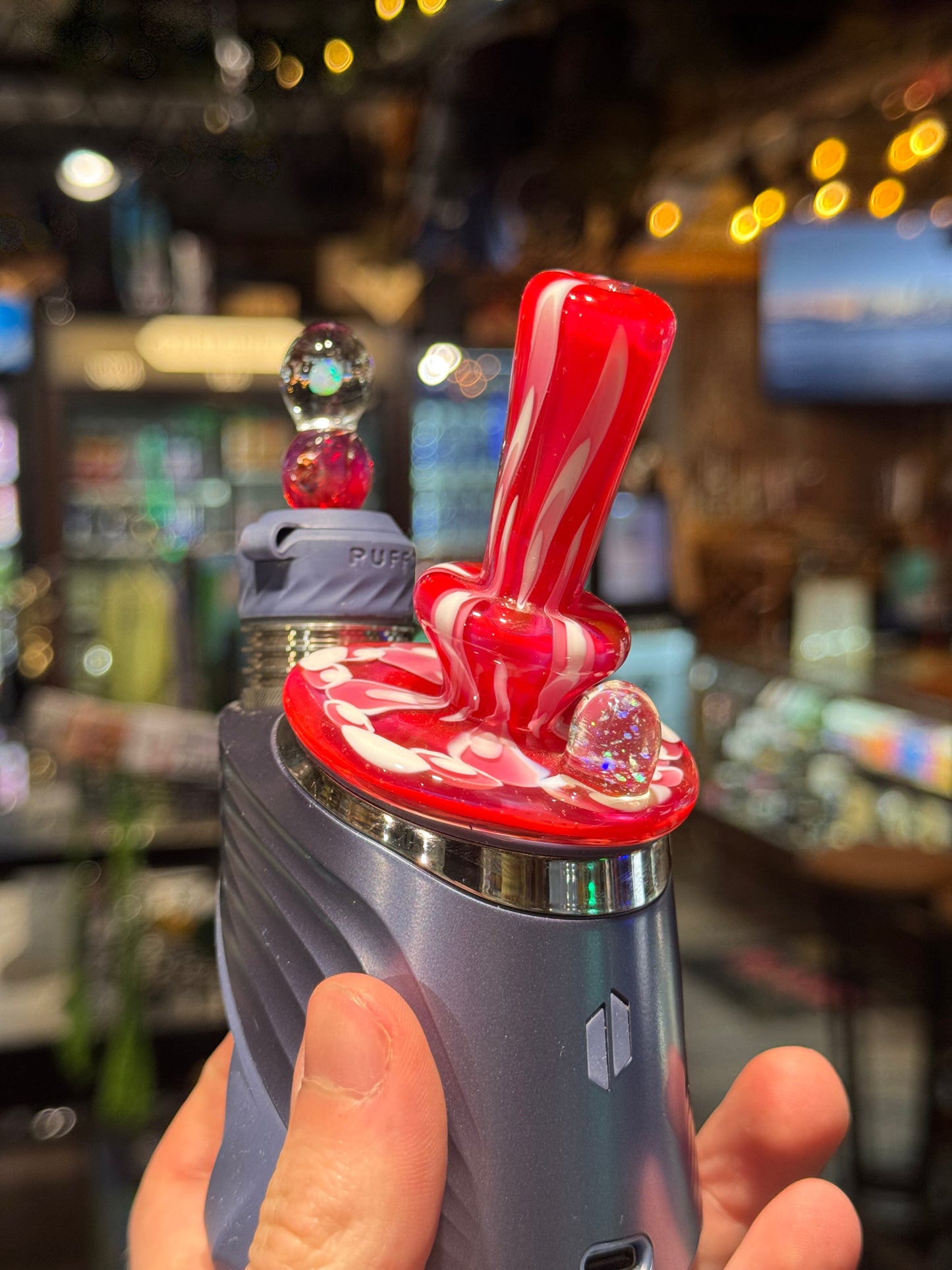 Geoffmade x Indo Valentines Puffco Dry Top