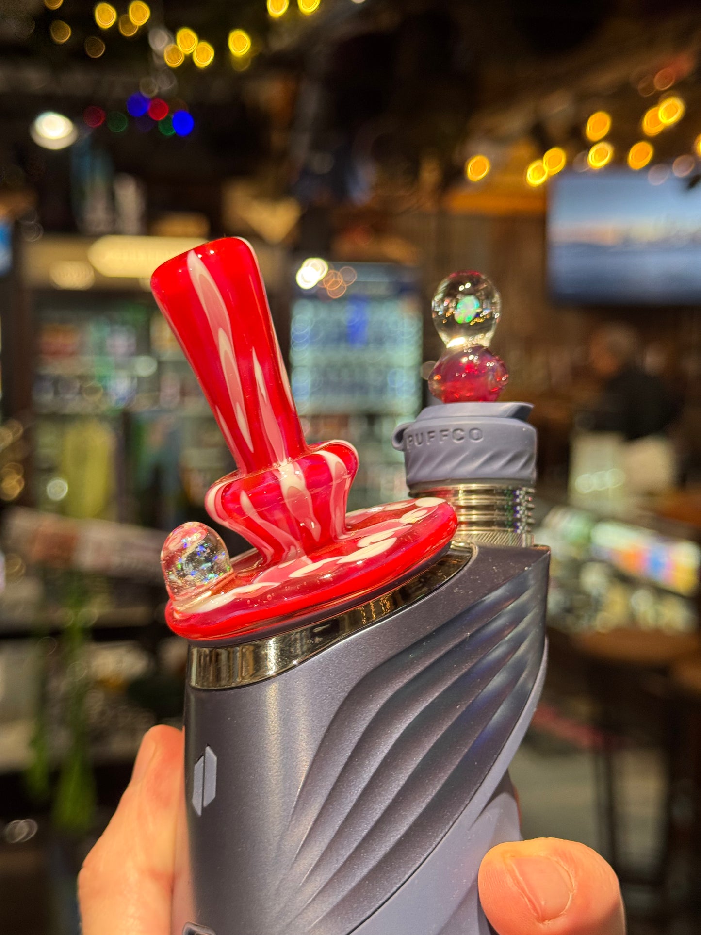 Geoffmade x Indo Valentines Puffco Dry Top