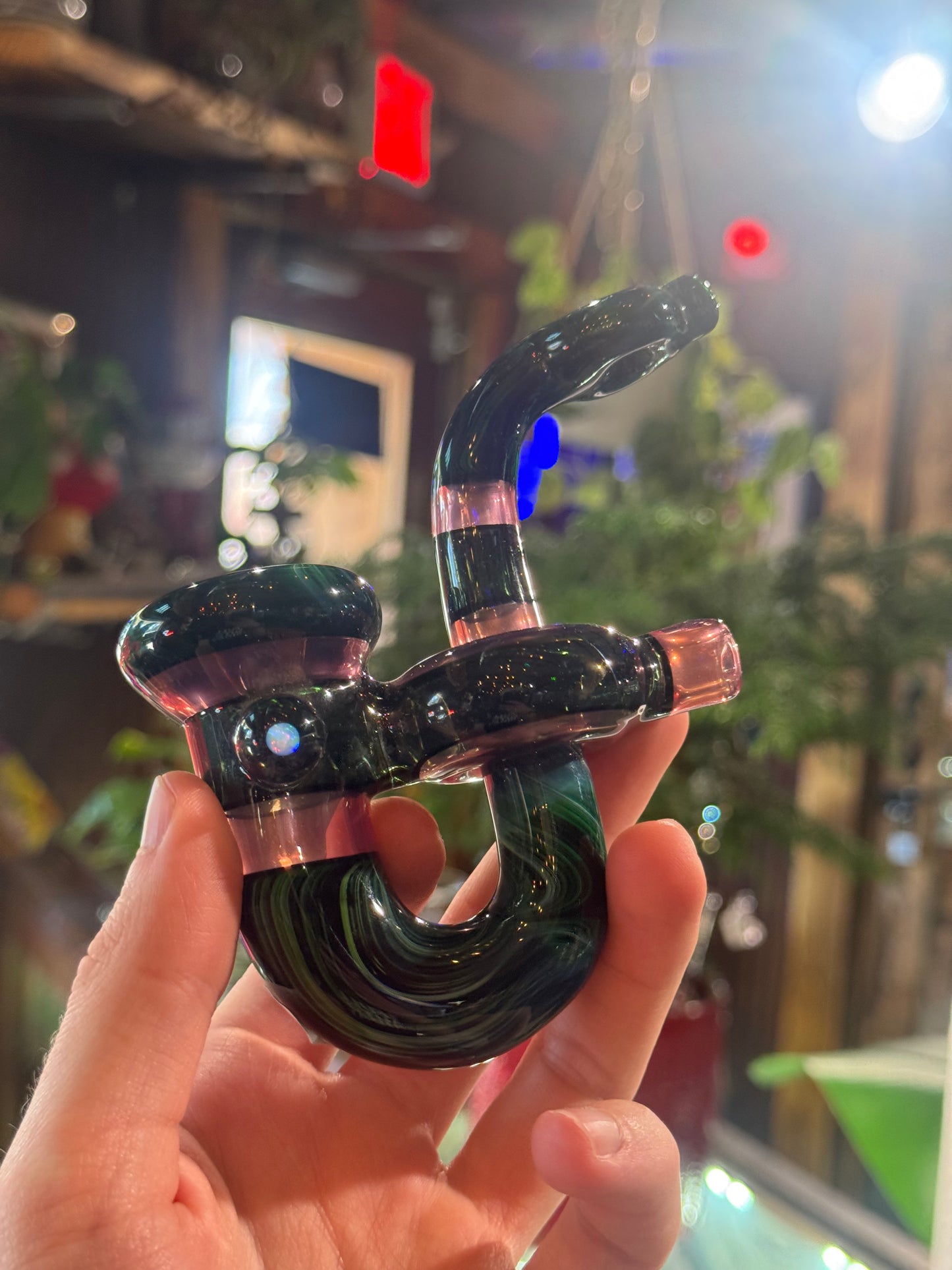 Pyro-lock Exp Green and Crushed Opal Tubing