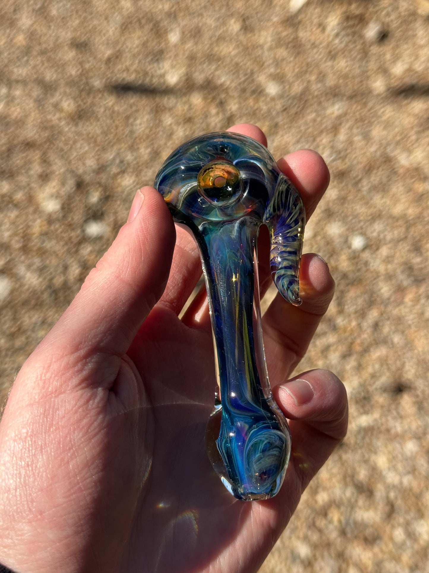 Billy’s Exp Green Blow-in Spoon