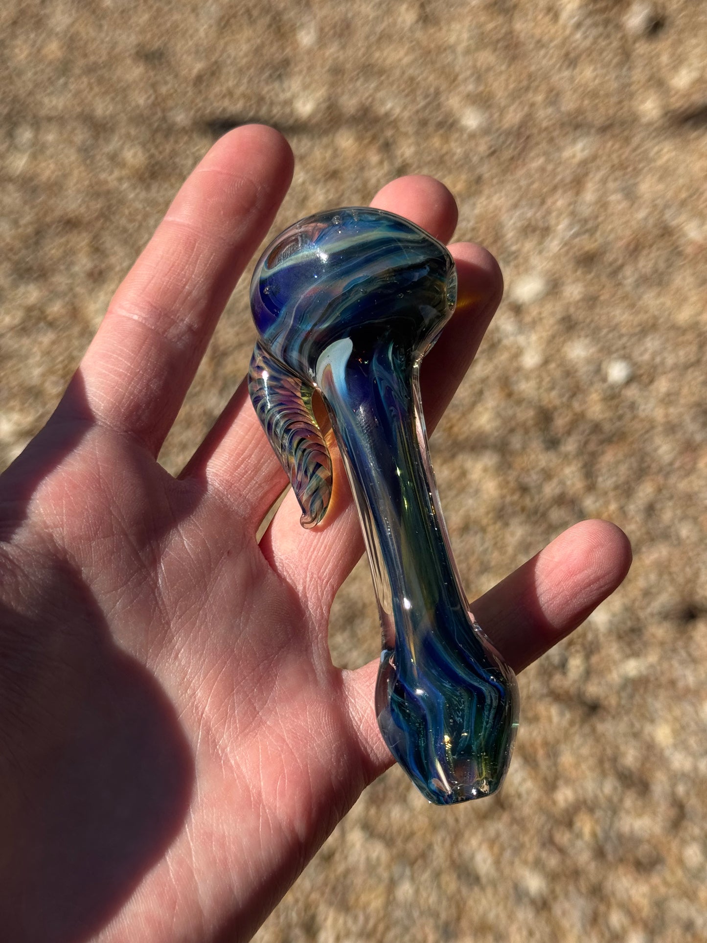 Billy’s Exp Green Blow-in Spoon