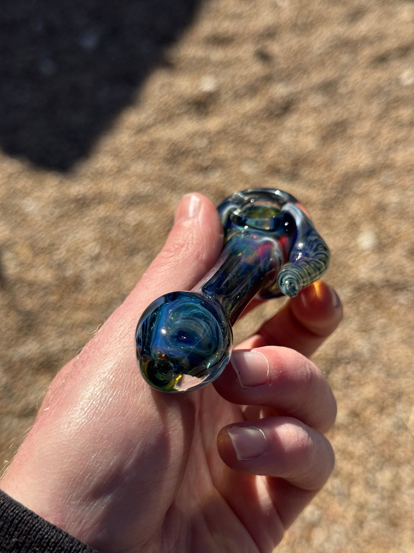 Billy’s Exp Green Blow-in Spoon