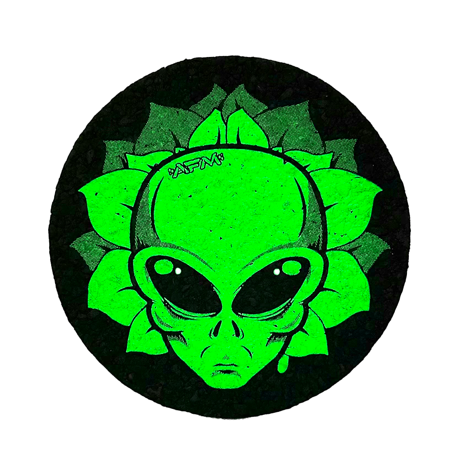 5" AFM Alien Head Circle Mood Mat