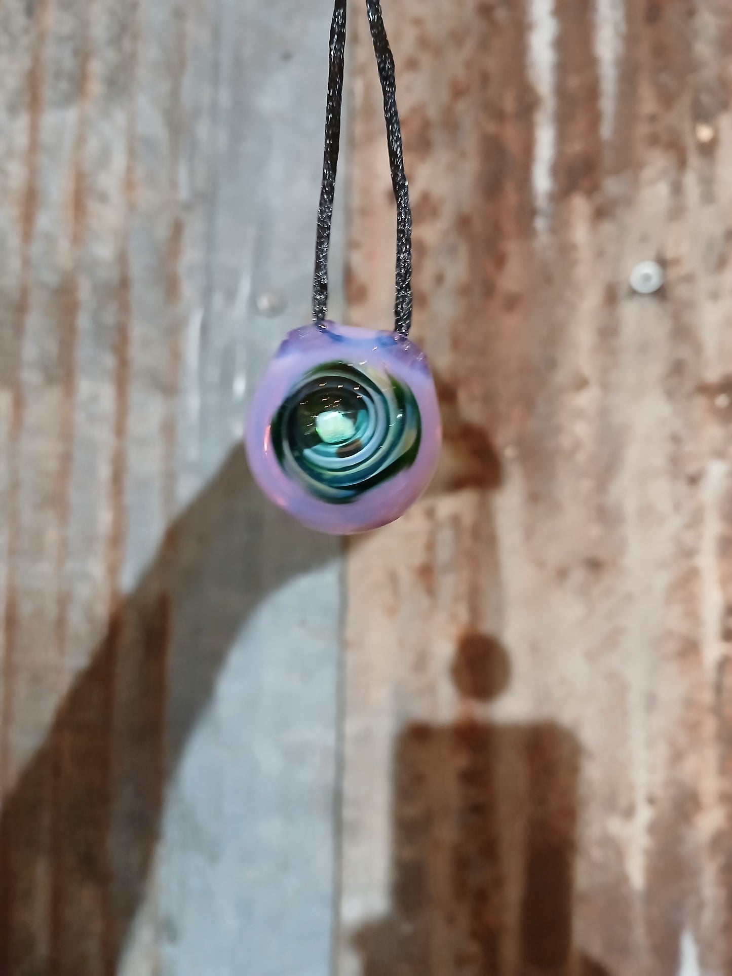 GlassmithBilly Opal Vortex Pendant