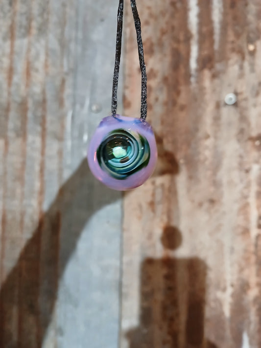 GlassmithBilly Opal Vortex Pendant